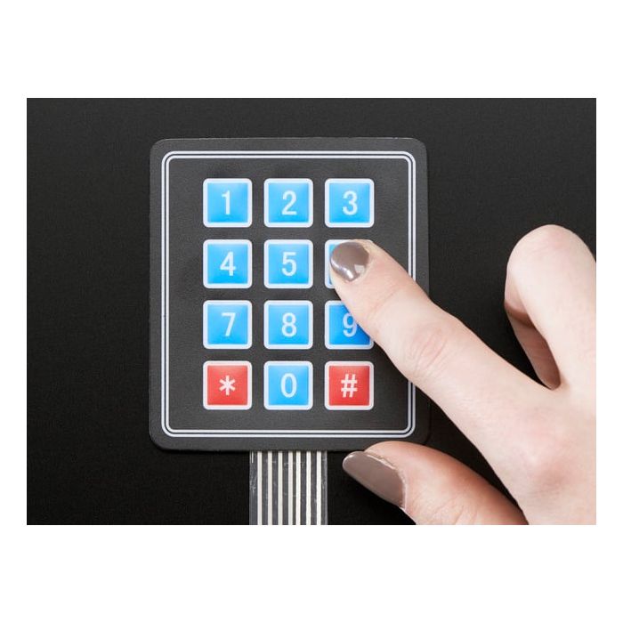 Membrane 3x4 Matrix Keypad + extras
