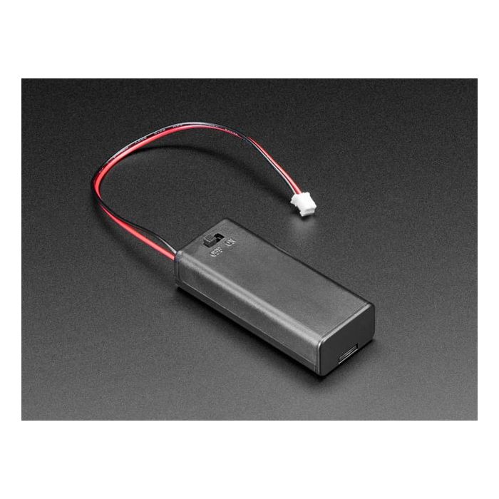 2 x AAA Battery Holder with On/Off Switch & JST PH Connector