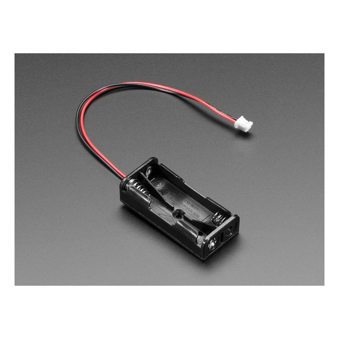 2 x AAA Open Battery Holder with JST PH Connector