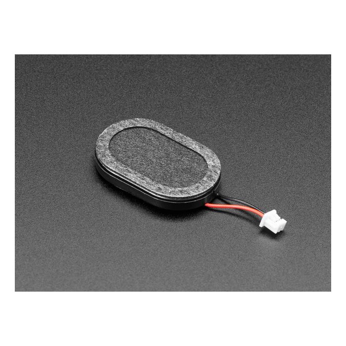 Mini Oval Speaker with Short Wires - 8 Ohm 1 Watt