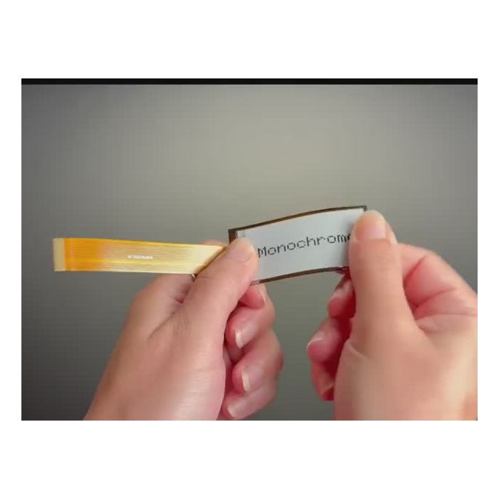 2.13" 212x104 Flexible Monochrome / 4-Gray eInk ePaper Display