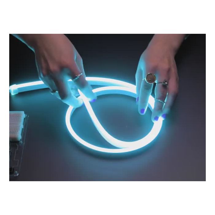 Flexible RGB Neon-like LED Strip 120 LEDs - 1 meter long