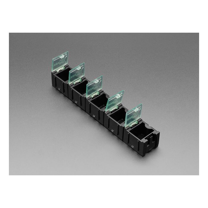 Modular Snap Boxes - SMD component storage - 5 pack