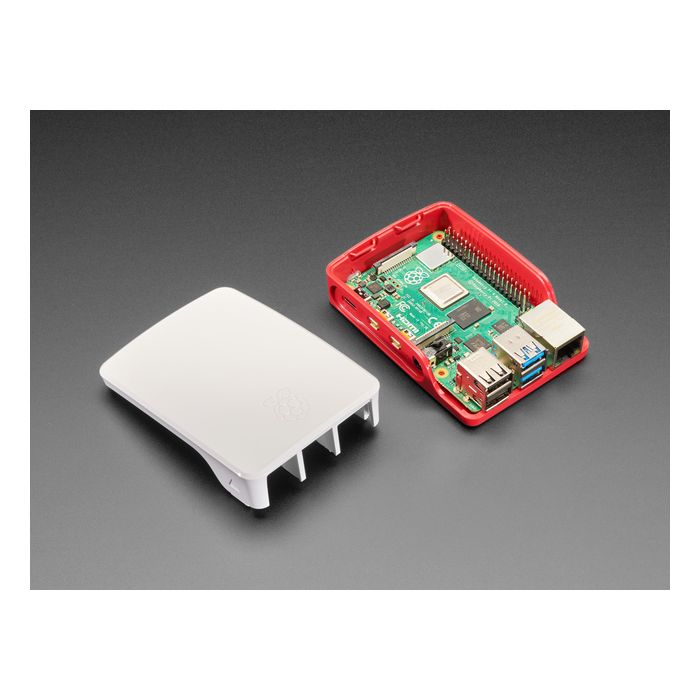 Official Raspberry Pi Foundation Raspberry Pi 4 Case - Red White