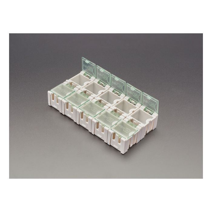 Tiny Modular Snap Boxes - SMD component storage - 10 pack