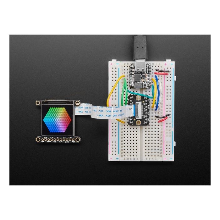 Adafruit 1.3" 240x240 Wide Angle TFT LCD Display with MicroSD