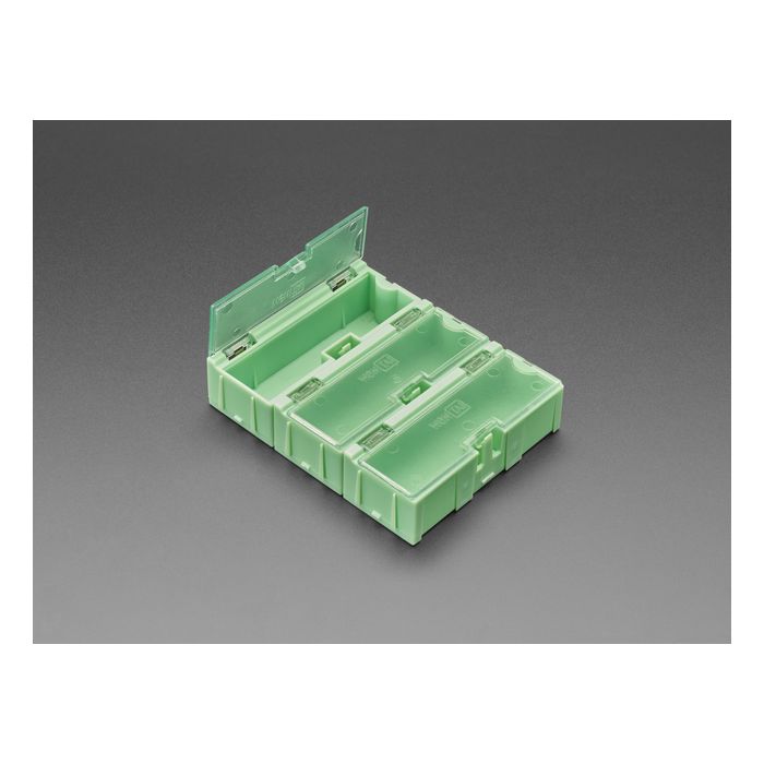 Small Modular Snap Boxes - SMD component storage - 3 pack