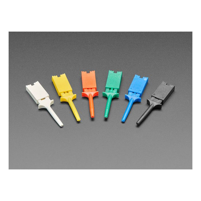 Basic Multi-Color Micro SMT Test Hooks (6-pack)