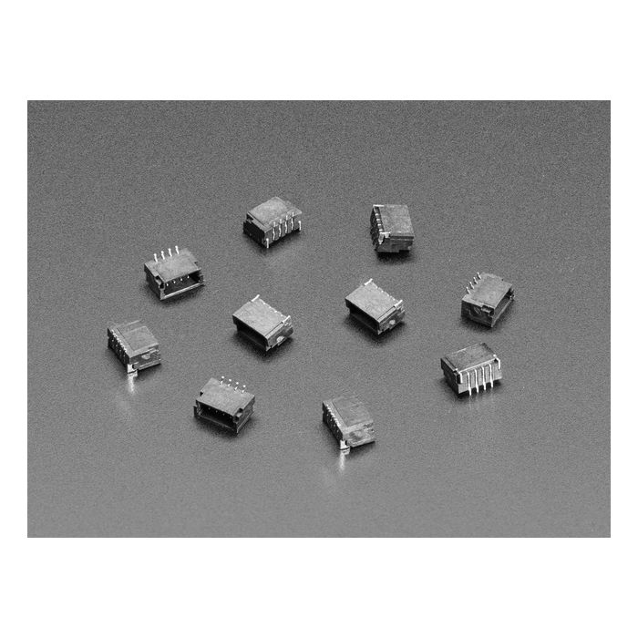 1mm 4-pin Vertical Connector - JST SH Compatible - 10 pack
