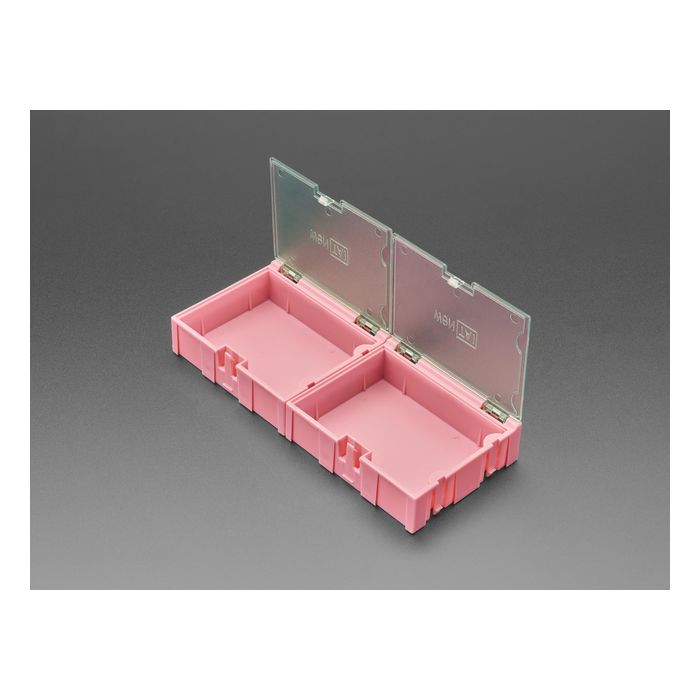 Medium Modular Snap Boxes - SMD component storage - 2 pack