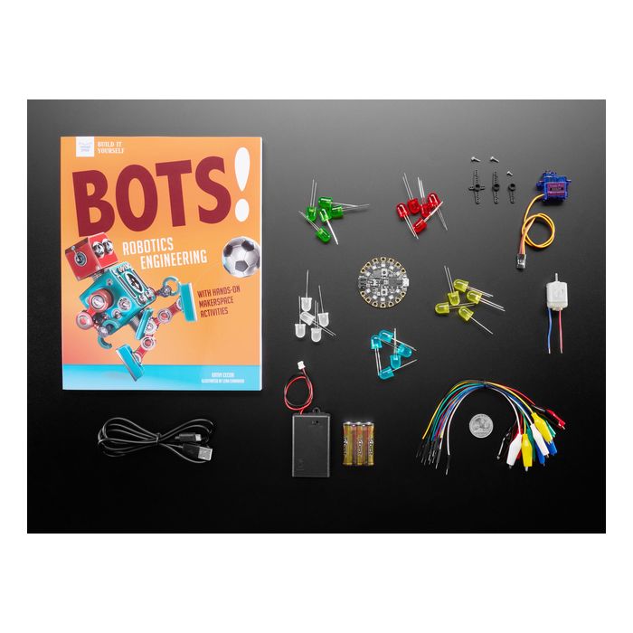 Bots! by Kathy Ceceri - Book and Parts Bundle