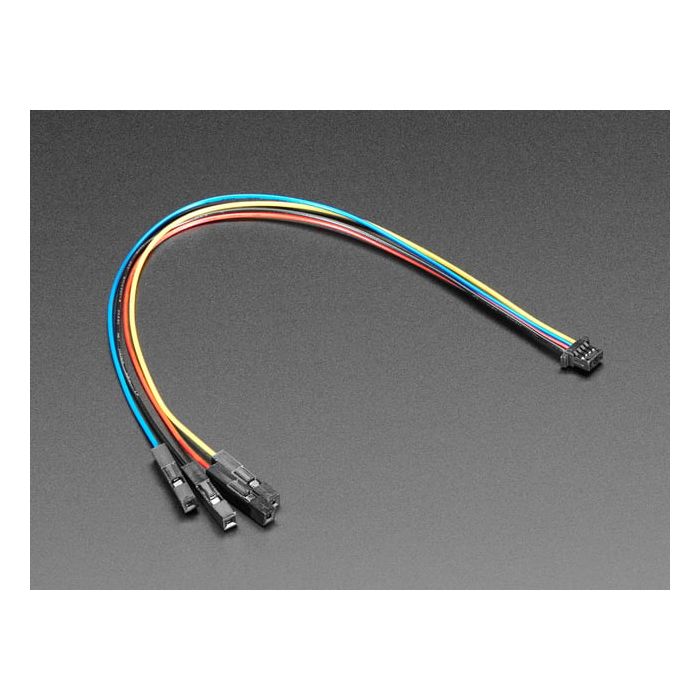 STEMMA QT / Qwiic JST SH 4-pin Cable with Premium Female Sockets