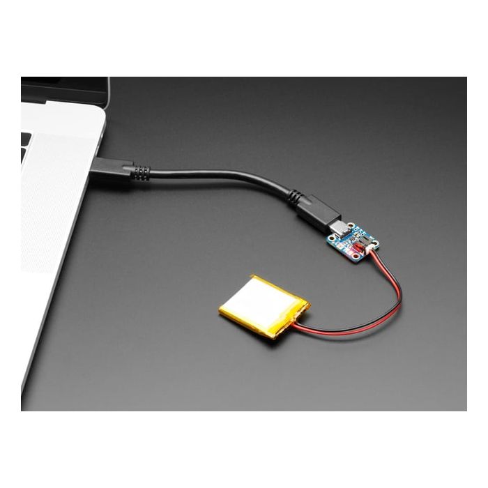 Adafruit Micro-Lipo Charger for LiPoly Batt with USB Type C Jack