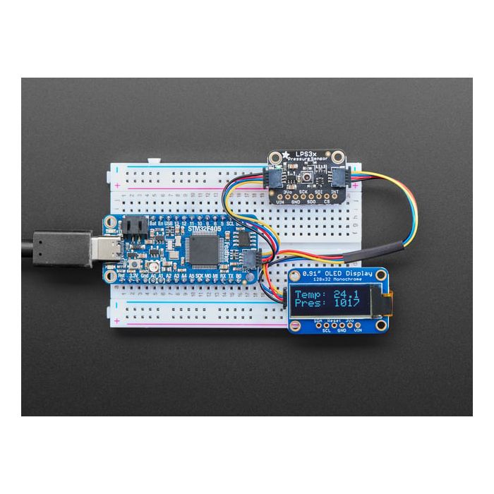 Adafruit LPS33HW Water Resistant Pressure Sensor - STEMMA QT