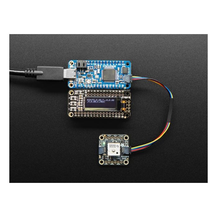Adafruit Mini GPS PA1010D - UART and I2C - STEMMA QT