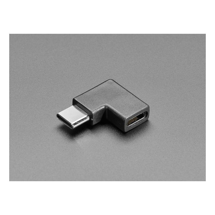 Right Angle USB Type C Adapter - USB 3.1 Gen 4 Compatible