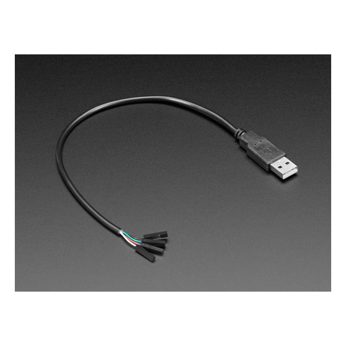 USB Type A Plug Breakout Cable with Premium Female Jumpers