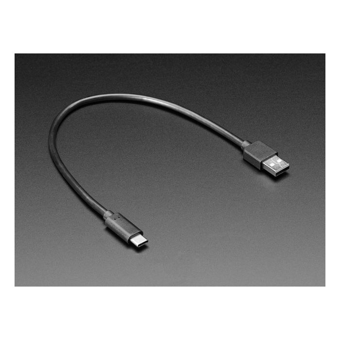 USB Type A to Type C Cable - 1ft - 0.3 meter