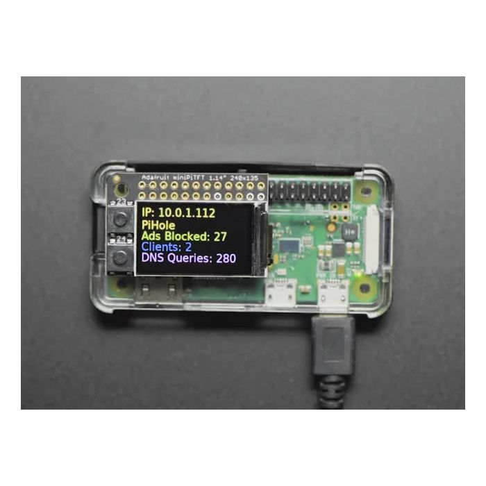Mini Color PiTFT Ad Blocking Pi-Hole Kit