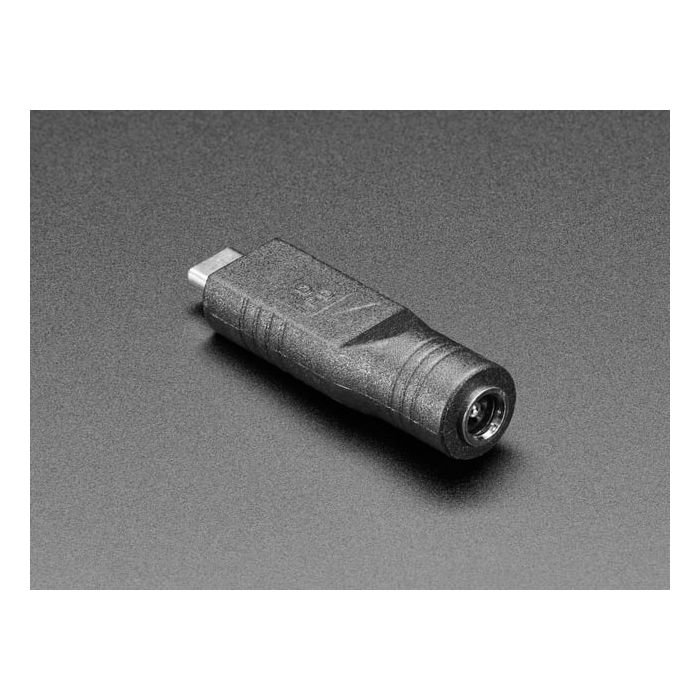 2.1mm 5VDC Barrel Jack to USB C Adapter