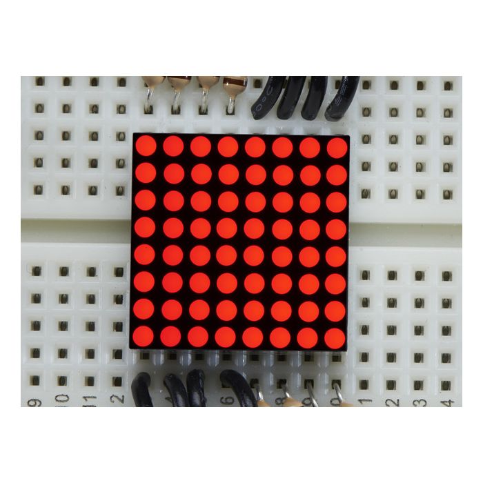Miniature 8x8 Red LED Matrix