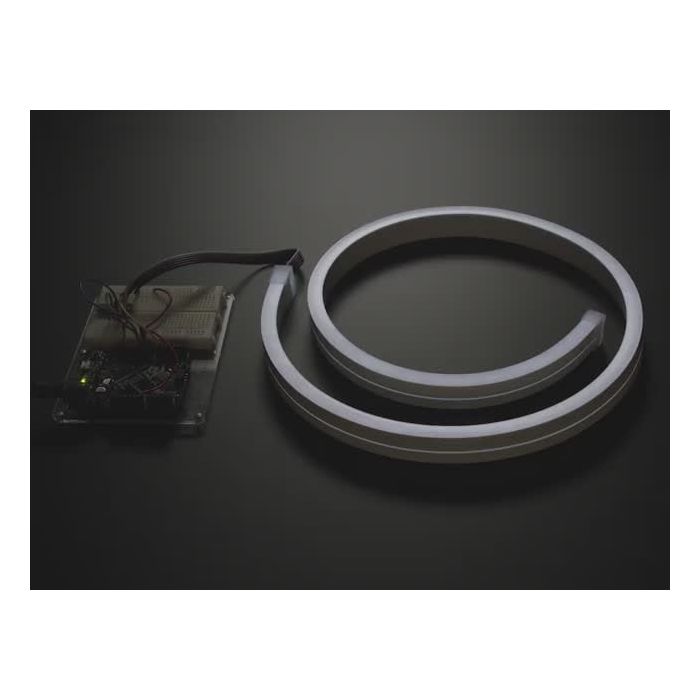RGBW Neon-like LED Flex Strip - Cool White 5500K - 1 meter