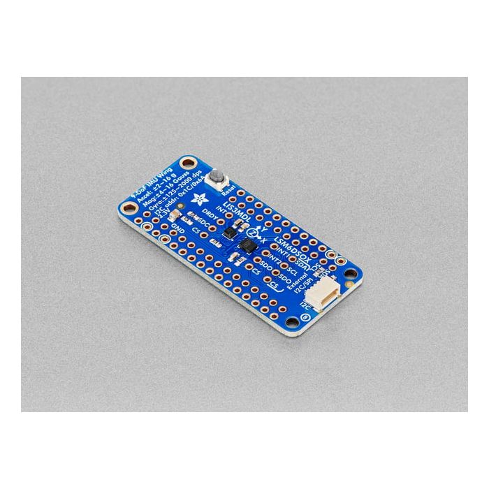 Adafruit LSM6DSOX + LIS3MDL FeatherWing - Precision 9-DoF IMU