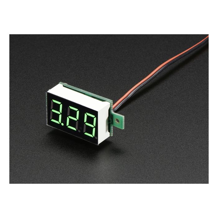 Mini 2-wire Volt Meter (2.7 - 40 VDC)