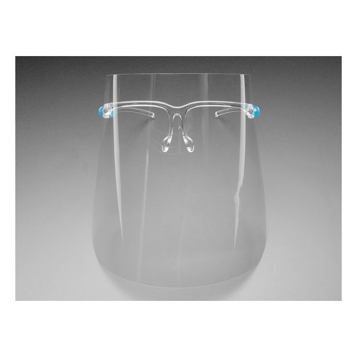 Face Shield with Glasses Frame