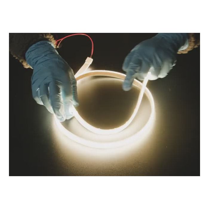 Ultra Flexible White LED Strip -  480 LED per meter - 1m long