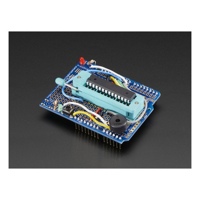 Standalone AVR ISP Programmer Shield Kit - includes blank chip!