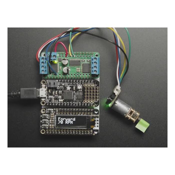 N20 DC Motor with Magnetic Encoder - 6V with 1:50 Gear Ratio