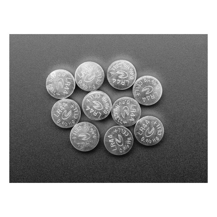 LR44 / AG13 1.5V Button Cell Batteries (10-pack)