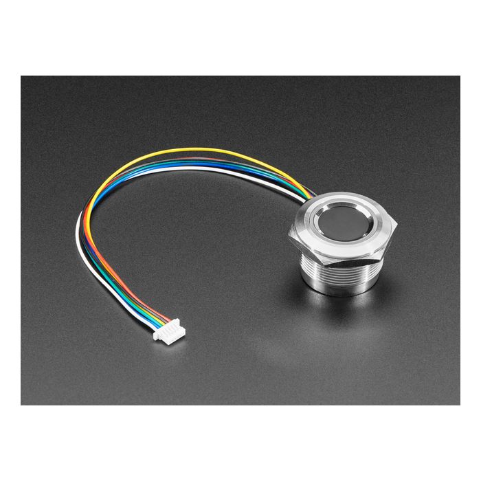 Rugged Panel Mount Fingerprint Sensor with Bi-Color LED Ring