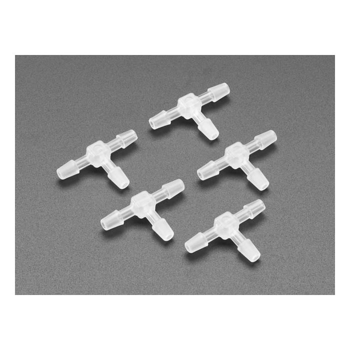 T-Connector For Silicone Tubing - 5 Pack