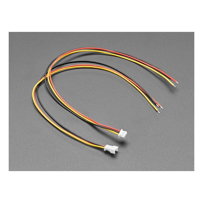 1.25mm Pitch 3-pin Cable Matching Pair - 40cm long