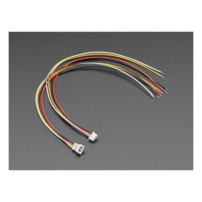 1.25mm Pitch 4-pin Cable Matching Pair - 40cm long