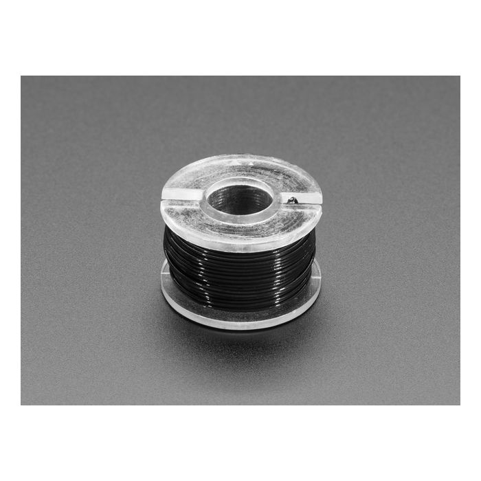 Ultra-Fine Stranded Wire Spool - 10 meters - 32AWG - Black