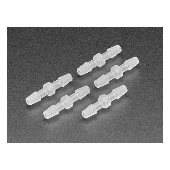 2-Prong Barbed Fitting Connector for Silicone Tubing - 5-pack