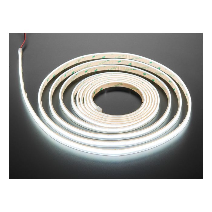 Ultra Flexible White LED Strip - 480 LEDs per meter - 5m long