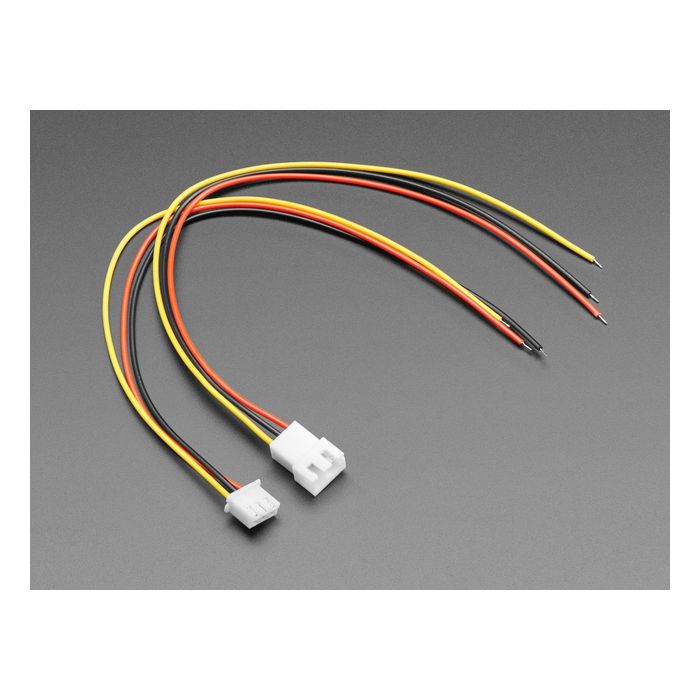 2.5mm Pitch 3-pin Cable Matching Pair - JST XH Compatible