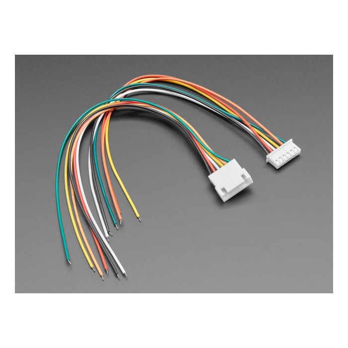 2.5mm Pitch 6-pin Cable Matching Pair - JST XH compatible