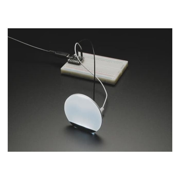 Round Semi-Circle Backlight LED - 50mm Diameter