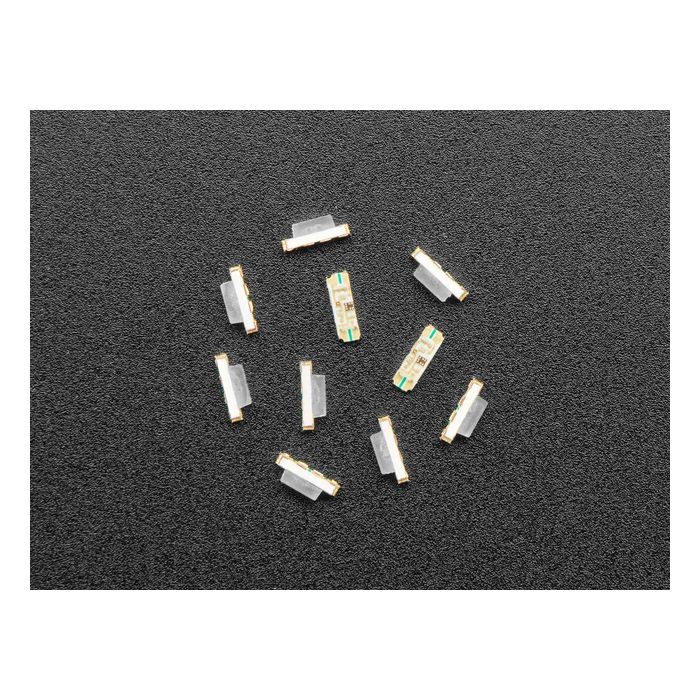 NeoPixel Addressable RGB LEDs - Slim Flat 3.2mm x 1.0mm 10 pack