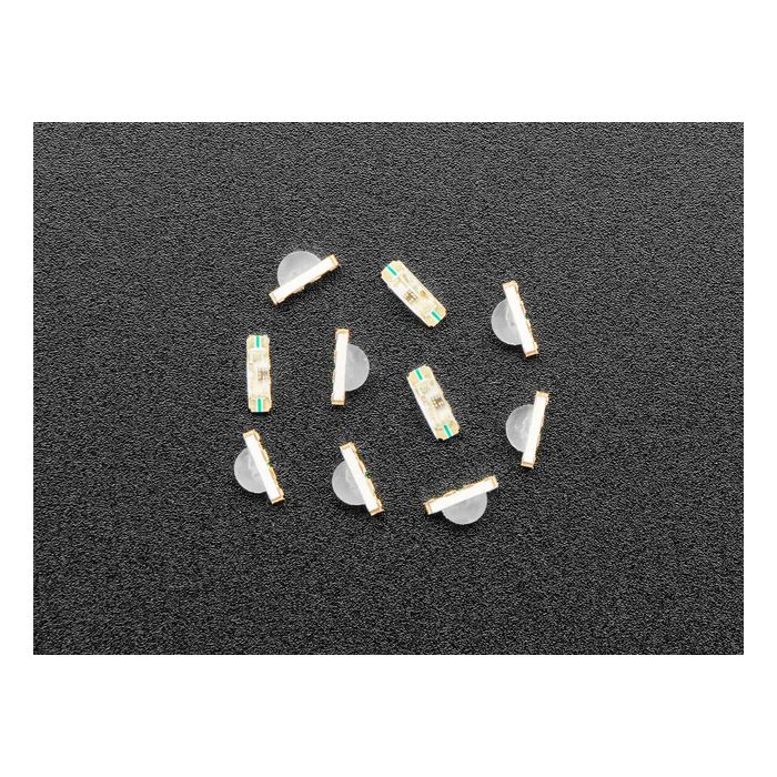 NeoPixel Addressable RGB LEDs - Slim Round 3.2mm x 1.0mm 10 pack