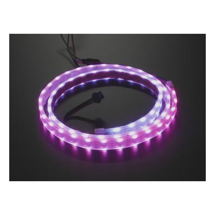 Dual Edge Side-Light NeoPixel LED Strip with 120 LEDs per meter