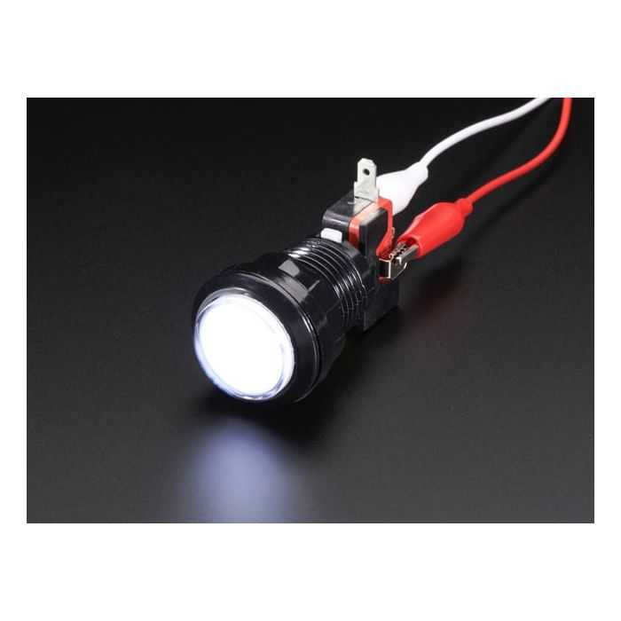 LED Illuminated Pushbutton - 30mm Round