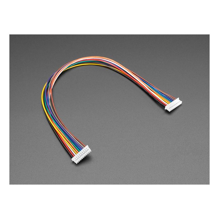 1.25mm Pitch 10-pin Cable 20cm long 1:1 Cable