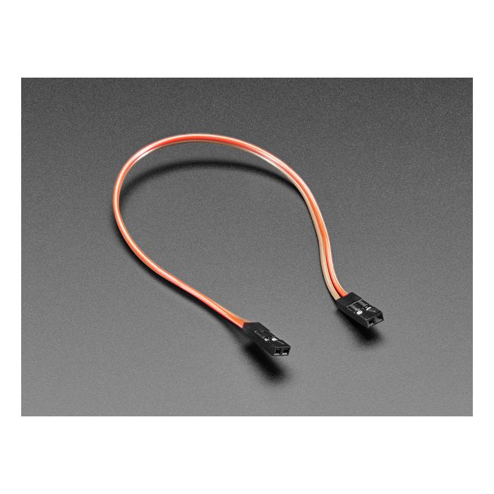 2.54mm 0.1" Pitch 2-pin Jumper Cable - 20cm long