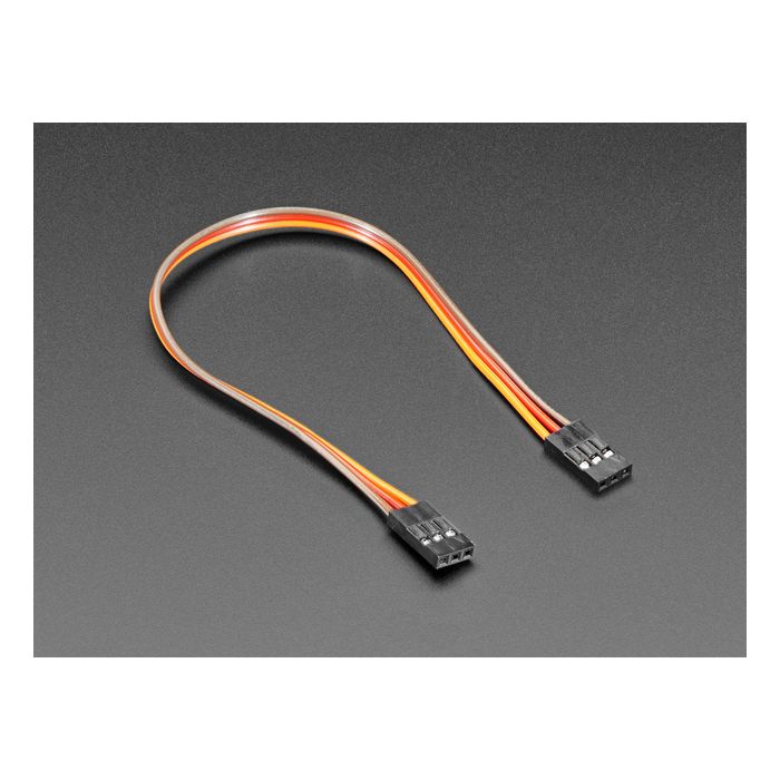 2.54mm 0.1" Pitch 3-pin Jumper Cable - 20cm long